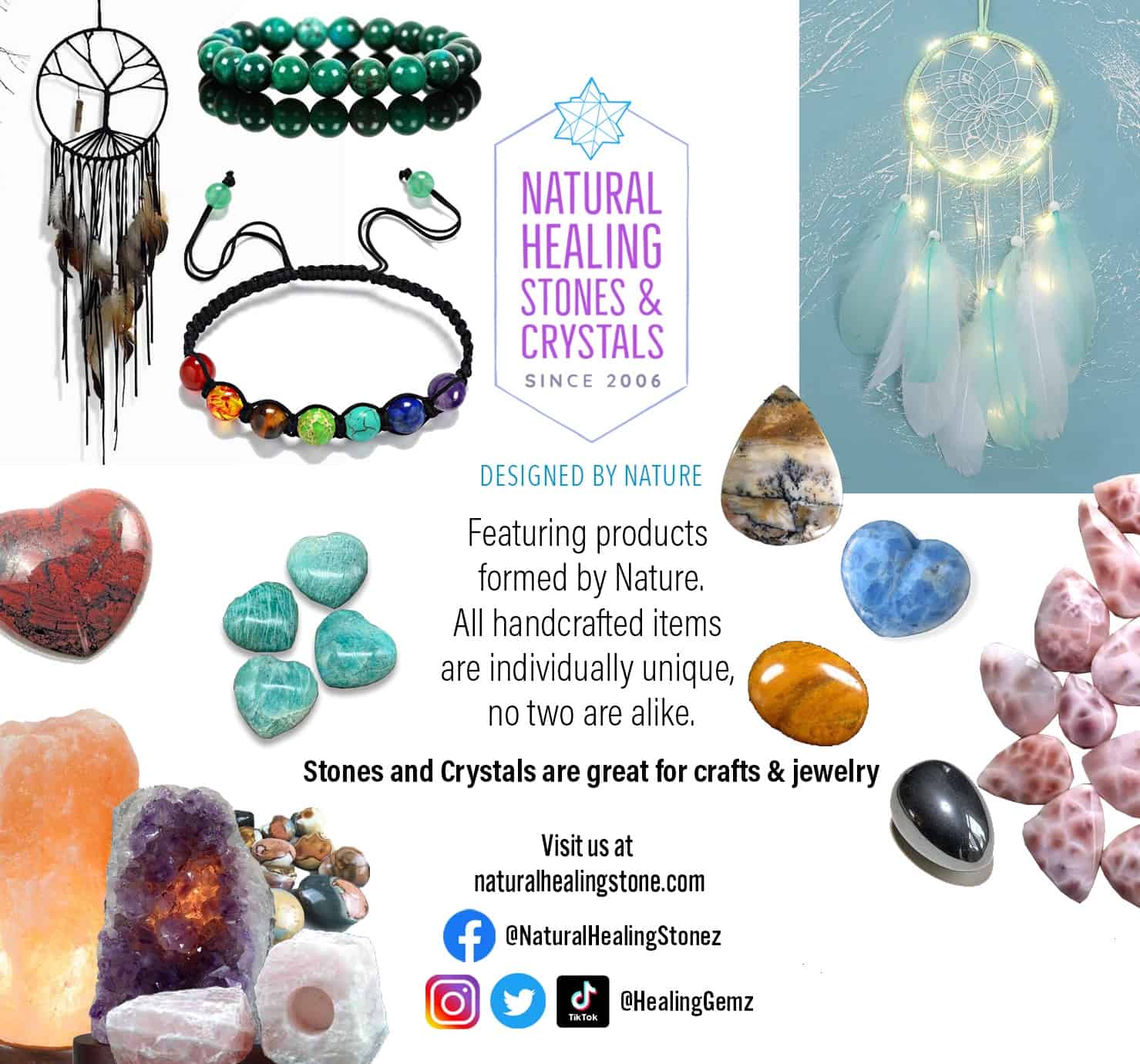 Natural Healing Stones