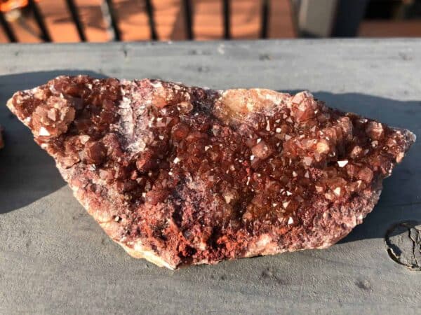 a sparkly mineral found by Moshe Koenick in Sierra County NM