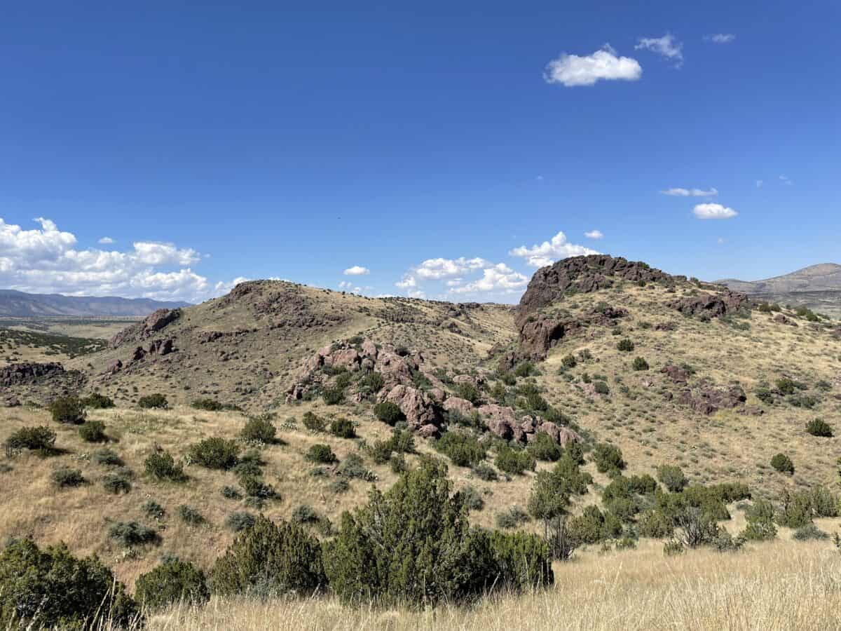 hilly desert landscape