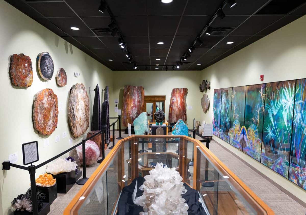 Inside the Zuhl Museum , Las Cruces New Mexico.