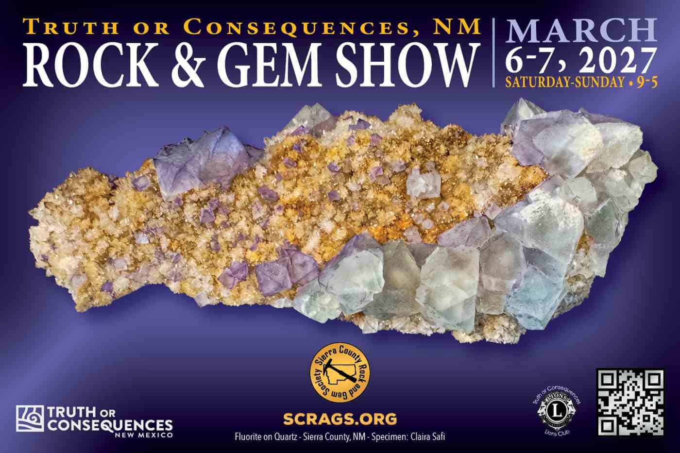 Truth or Consequences Rock & Gem Show 2027